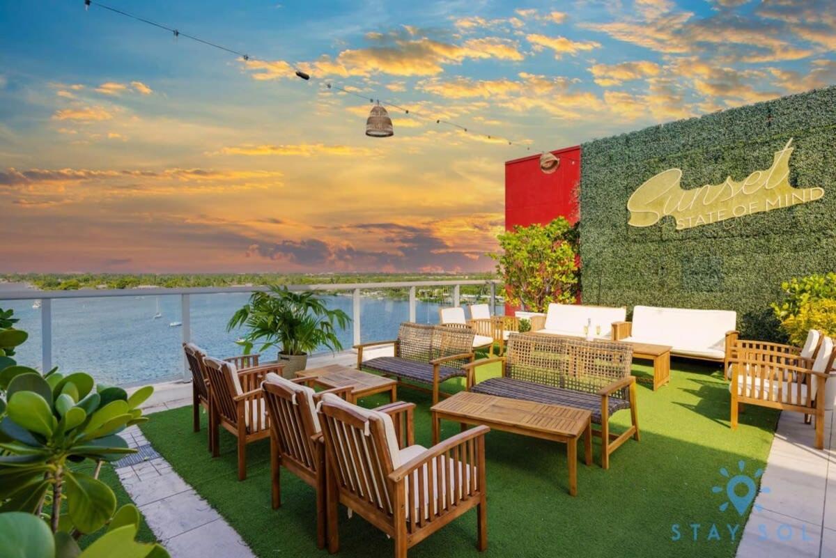 Rooftop Pool - Balcony - Hollywood Beach Broad - Walk Ngoại thất bức ảnh