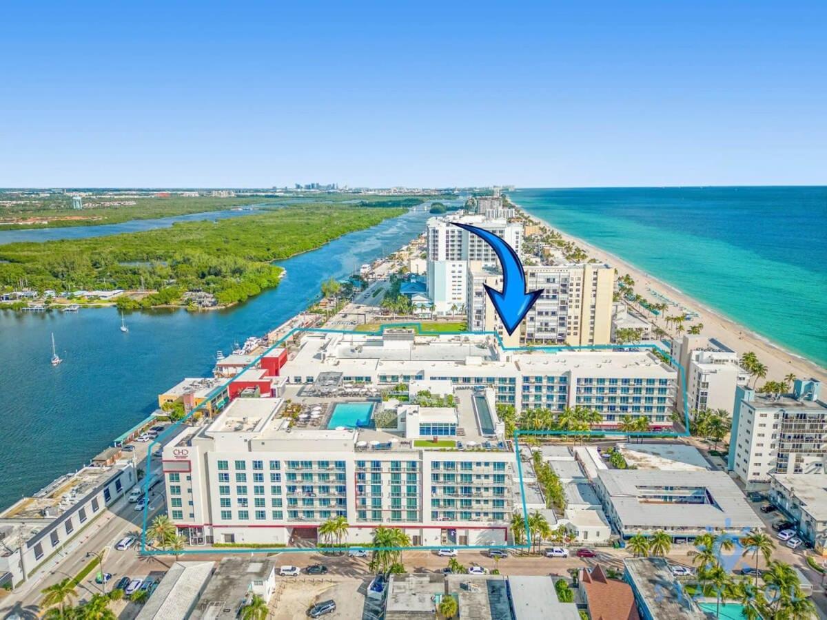 Rooftop Pool - Balcony - Hollywood Beach Broad - Walk Ngoại thất bức ảnh