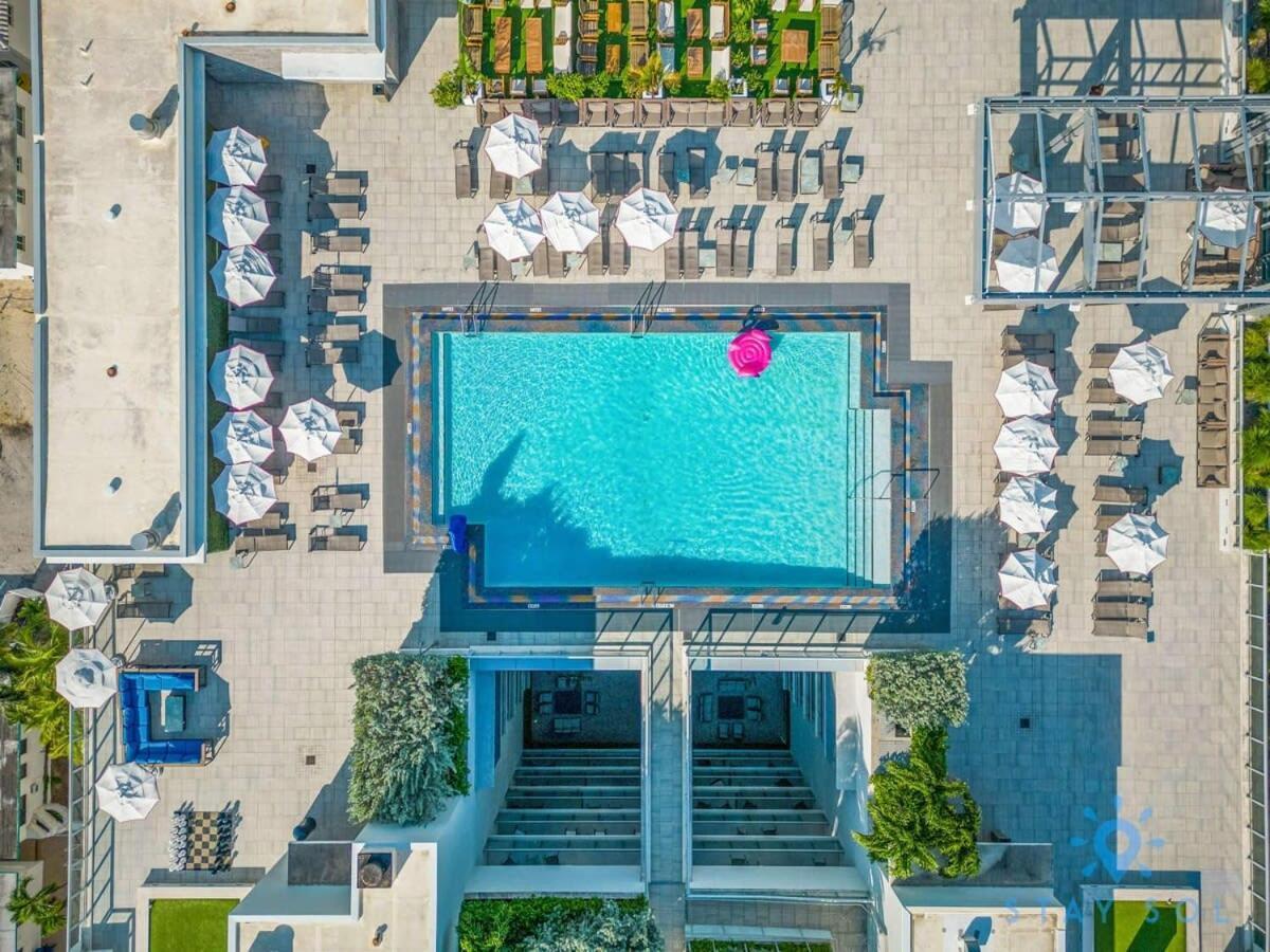 Rooftop Pool - Balcony - Hollywood Beach Broad - Walk Ngoại thất bức ảnh
